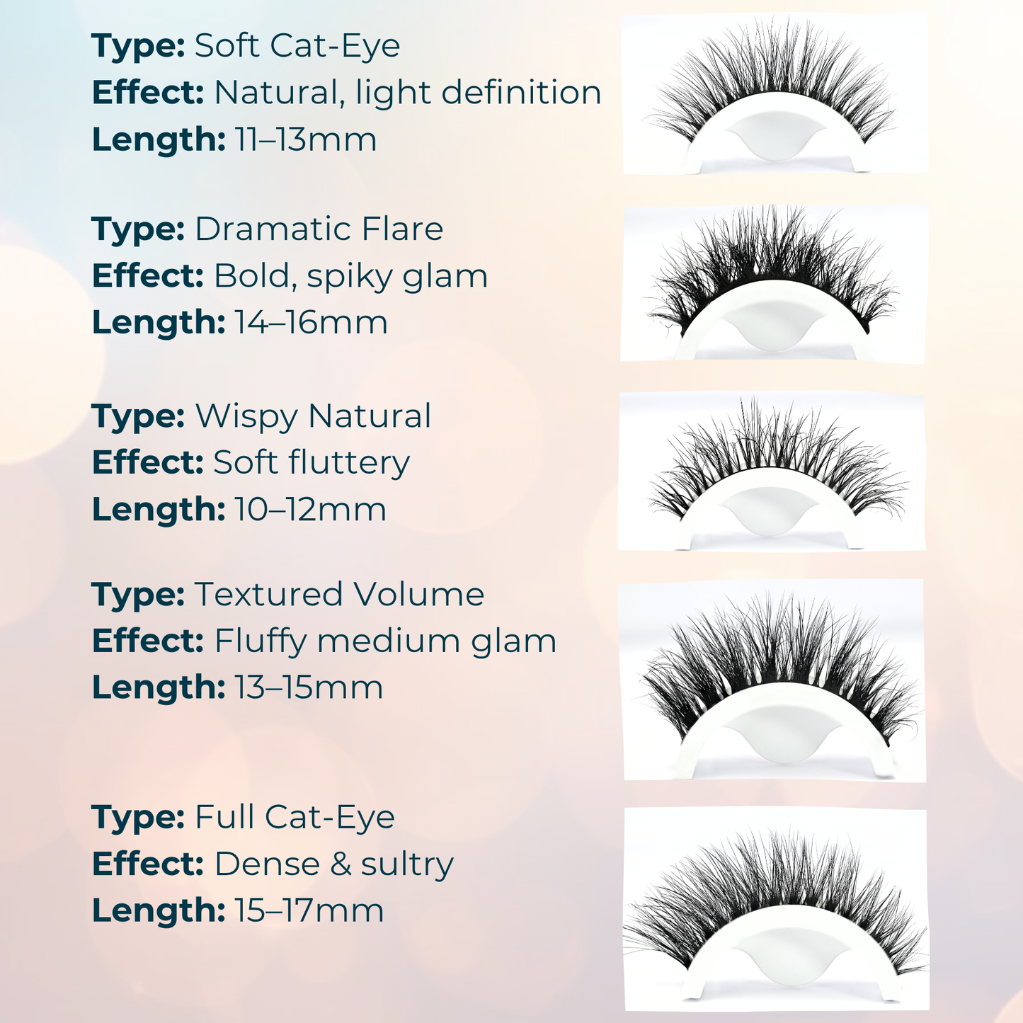 Royalea Vegan Self Adhesive Lashes – Mess-Free Reusable Cat Eye Strip Eyelashes, Lightweight Cruelty-Free Press On Strips, Expert-Quality Sustainable Lash Set for All-Day Glam (5 Pairs)